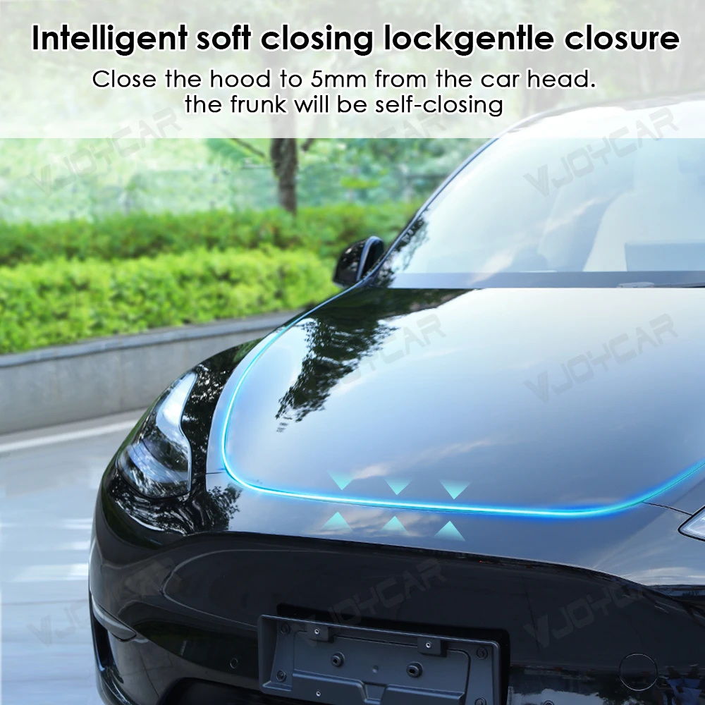 Neuer Y Juniper Model Y Auto Power Frunk für Tesla Model YL 3 X S 3 Highland, wasserdichtes elektrisches Frontklappen-System mit automatischer Öffnung und Schließung – Detail 8