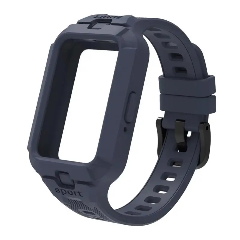 2-in-1 Silikonarmband + Hülle für Samsung Galaxy Fit 3 Smartwatch, Ersatz-Sportarmband Correa für Samsung Fit 3 Armband – Detail 7