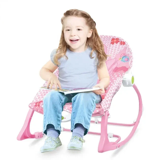 Baby Boy Toy Safety Electric Rocking Chair Vibrating Baby Music Vibrate Rocker Chair Bouncer With Music Children Toys