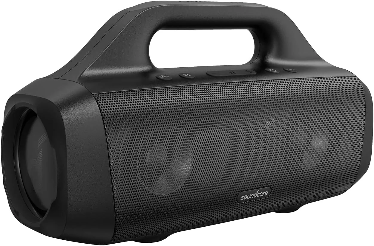 Soundcore Motion Boom Bluetooth-Lautsprecher von Anker mit Titan-Treibern, BassUp-Technologie und IPX7-Wasserschutz