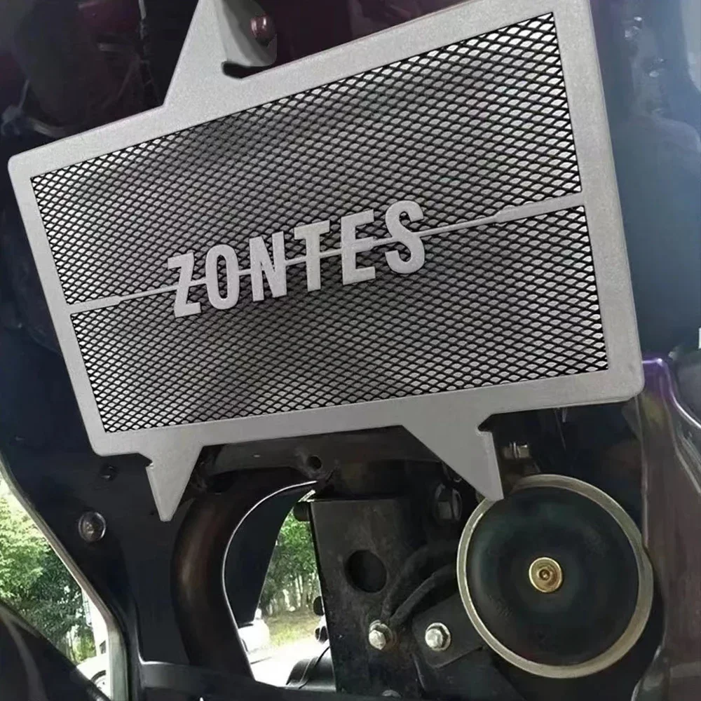 ل Zontes U 125 U1 125 U 155 U1 155 GK125 GK155 دراجة نارية الملحقات شبكة المبرد الشوايات غطاء حماية حامي صالح GK125 #6