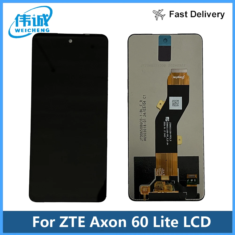 Tested New 6.6'' For ZTE Axon 60 Lite Axon60 Lite LCD Display Screen Sensor Touch Panel For ZTE Axon 60 Lite lcd Display