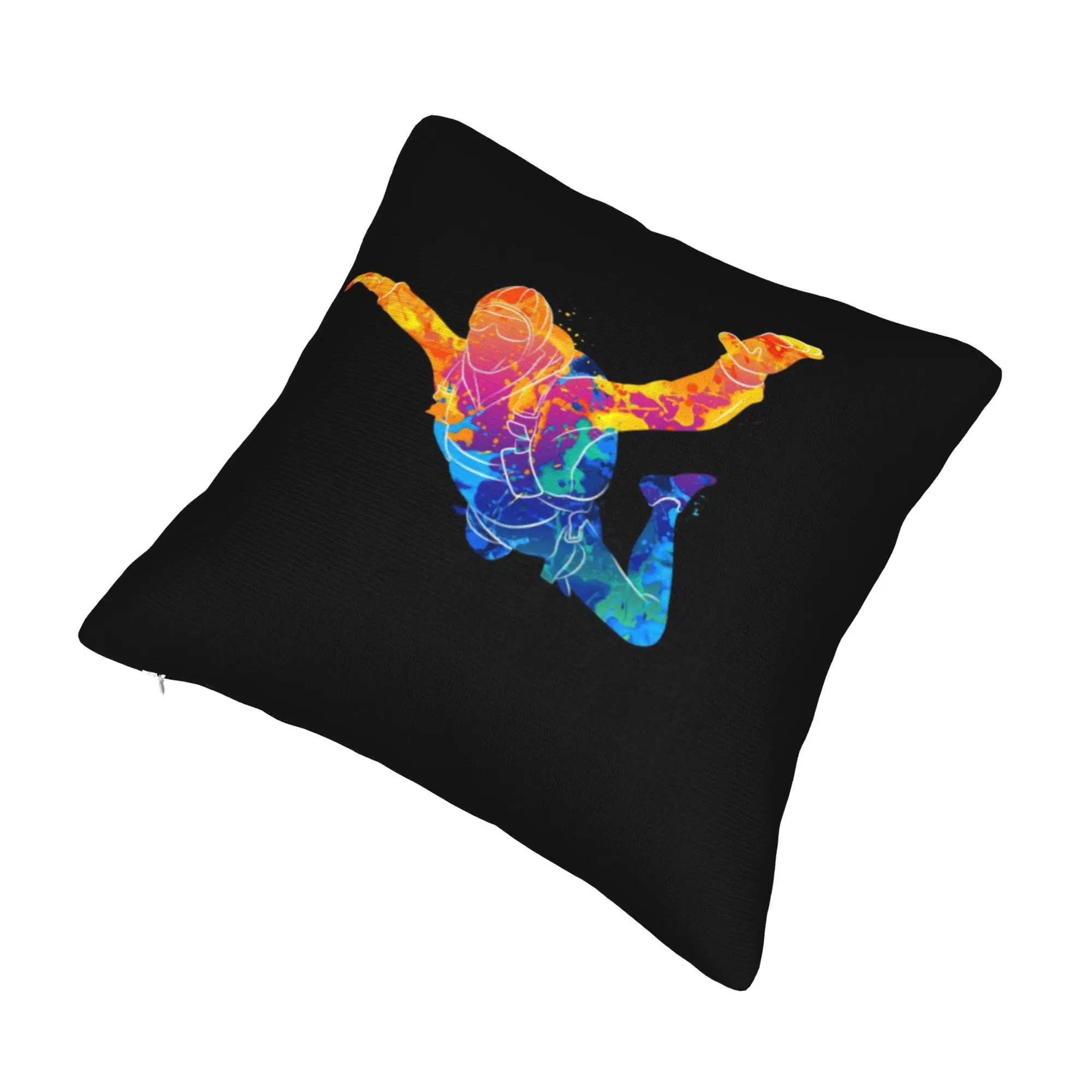Luxury Skydiving Skydiver Sofa Cushion Cover Soft  Throw Pillow Case Home Decor
