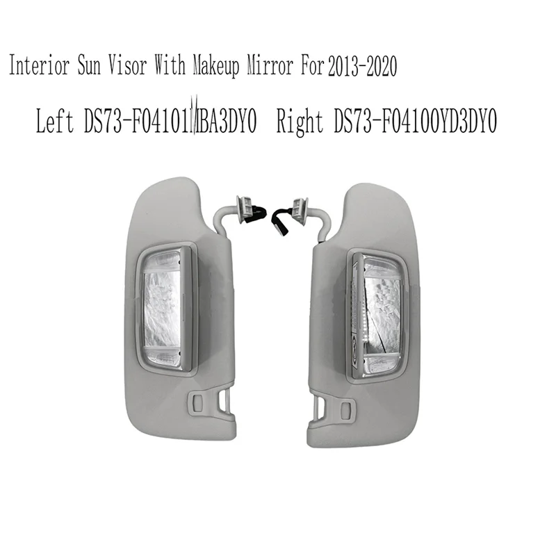 

WO-Car Interior Sun Visor Windshield Sun Shade With Makeup Mirror For Ford Mondeo Edge 2013-2020