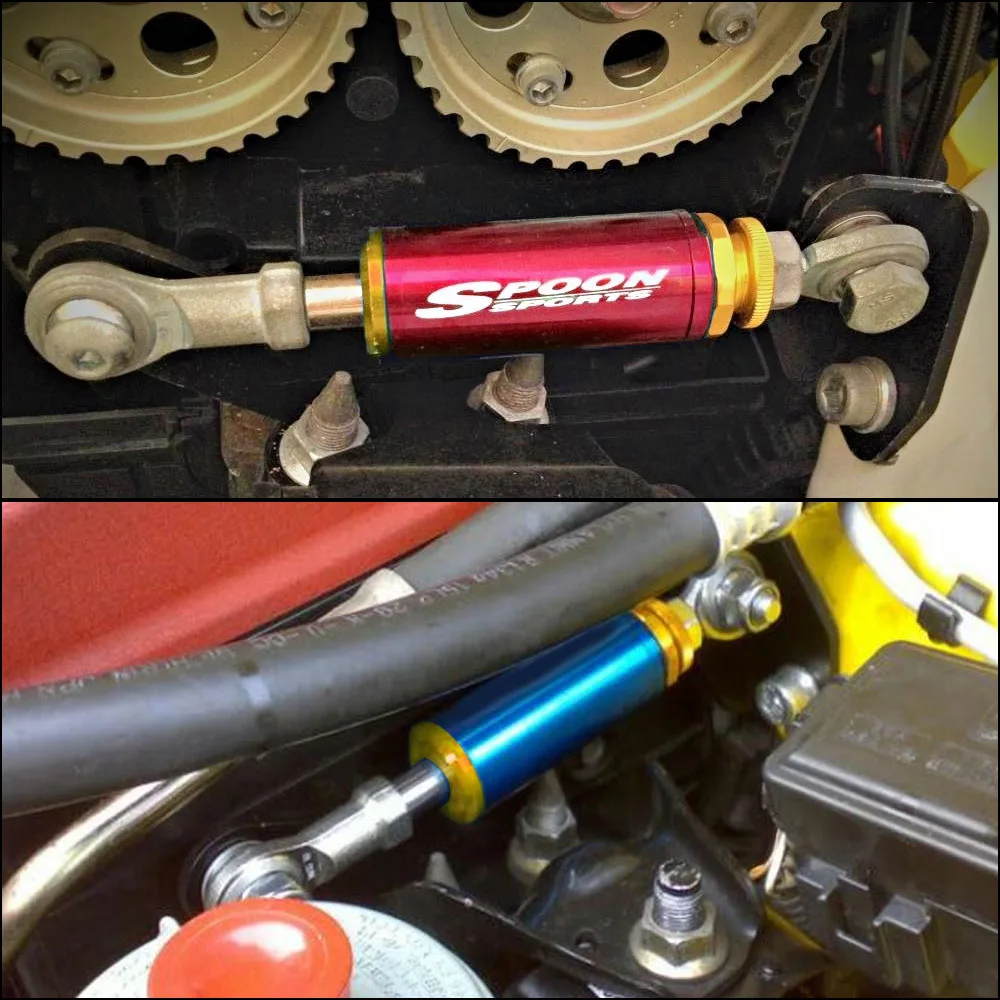 Engine Damper Brace Sports Aluminum Racing Engine Torque Damper for HONDA 96-00 CIVIC EG EK DOHC 1.6 VTEC