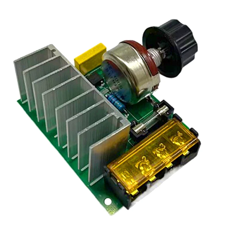 

ABNL 4000W AC Voltage Regulator 220V Motor Speed Control Brushless Electronic Thyristor Dimmer Temperature Control Switch