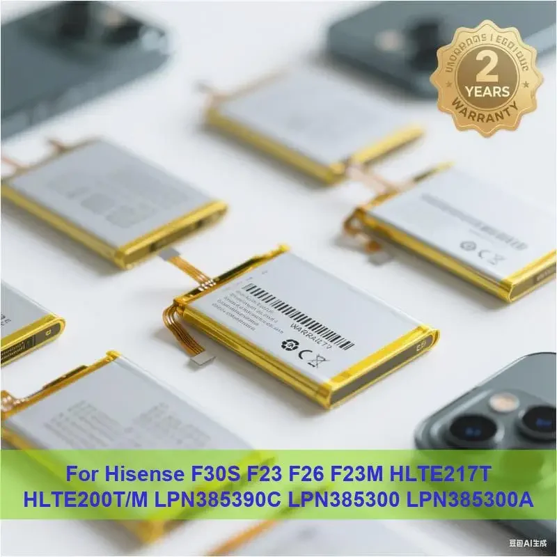 

Battery For Hisense F30S F23 F26 F23M HLTE217T HLTE200T/M LPN385390C LPN385300 LPN385300A