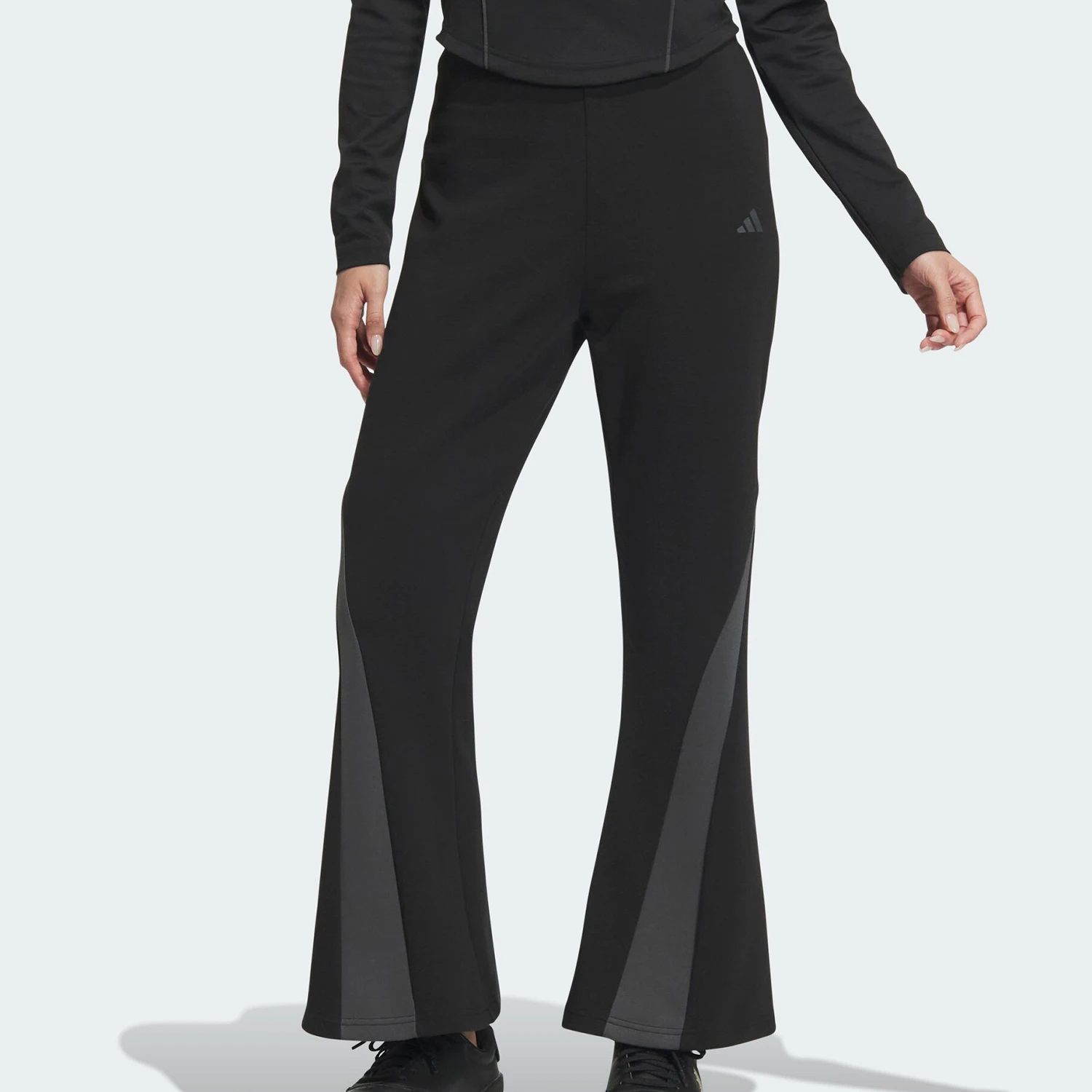 

Adidas genuine New Women's Sports Patchwork Casual Flared Pants JJ1130