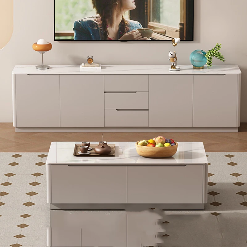 

Современная минималистичная подставка для телевизора, европейская уникальная эстетичная подставка для телевизора с выдвижными ящиками, напольная модная мебель для телевизора Meuble, салон для гостиной