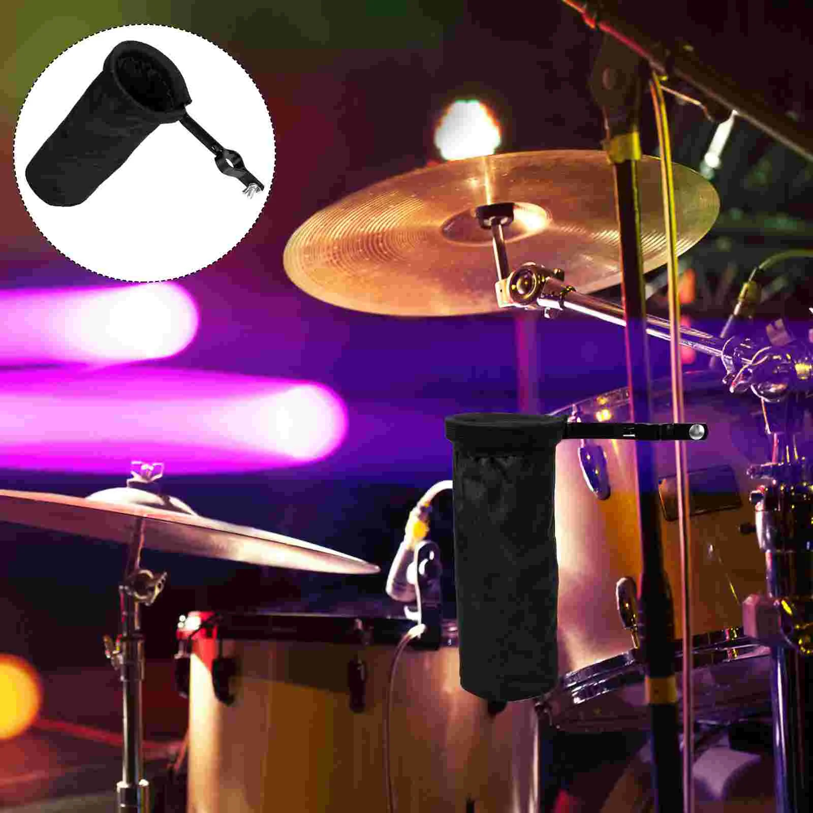 

Drum Stick Chicken Drumsticks Oxford Cloth Bucket Holding Bag Percussion Instrument Accessory to Clamp Holder Storage Pouch