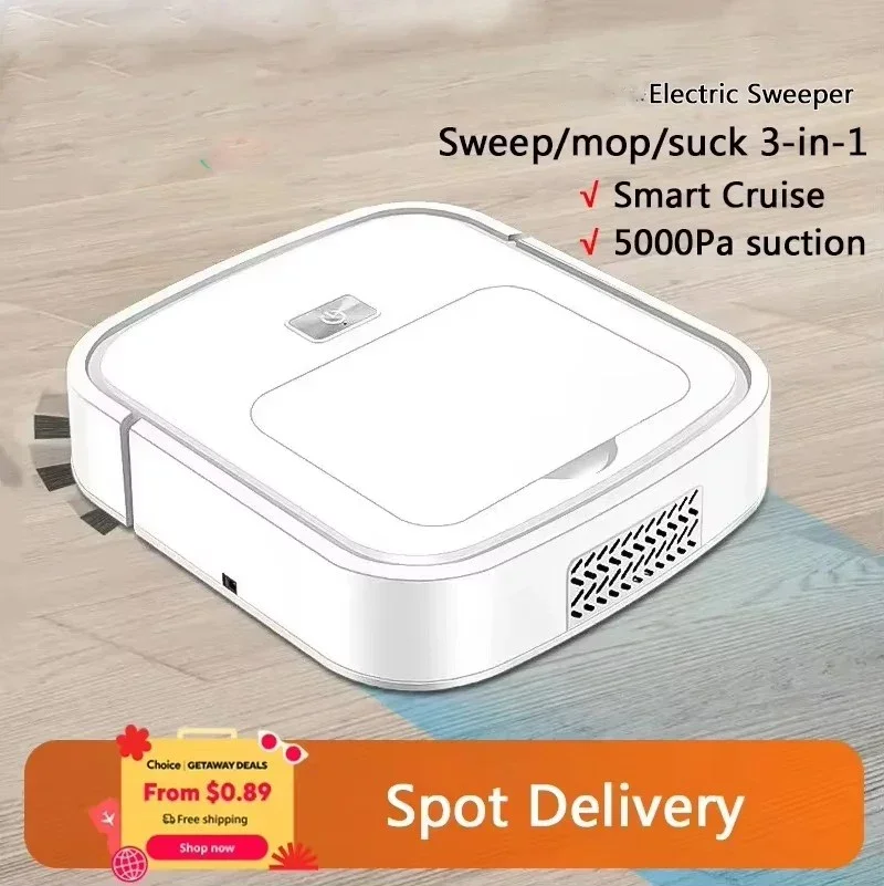 2024 New Smart Sweeping Robot All-round Electric Sweeper Sweeping Machine Household Cleaning Sweeper Fully Automatic Sweeper