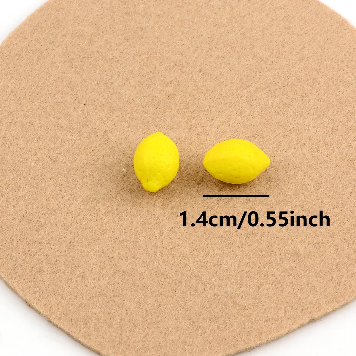 Yellow Lemon Czech Beads Charm Glass Beads for Jewelry Making Bracelet Necklace Earrings Keychain DIY Jewelry Accessories