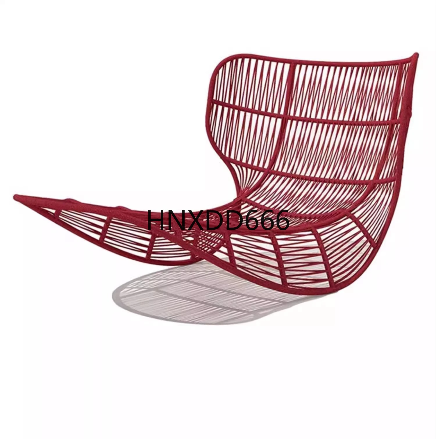 

Outdoor sofa reclining bed rattan single creative recliner