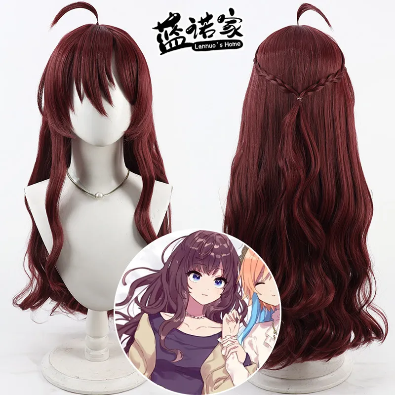 Anime THE IDOLM STER CINDERELLA GIRLS Shiki Ichinose Cosplay Wig Halloween Carnival Party Props Synthetic Hair + Wig Cap