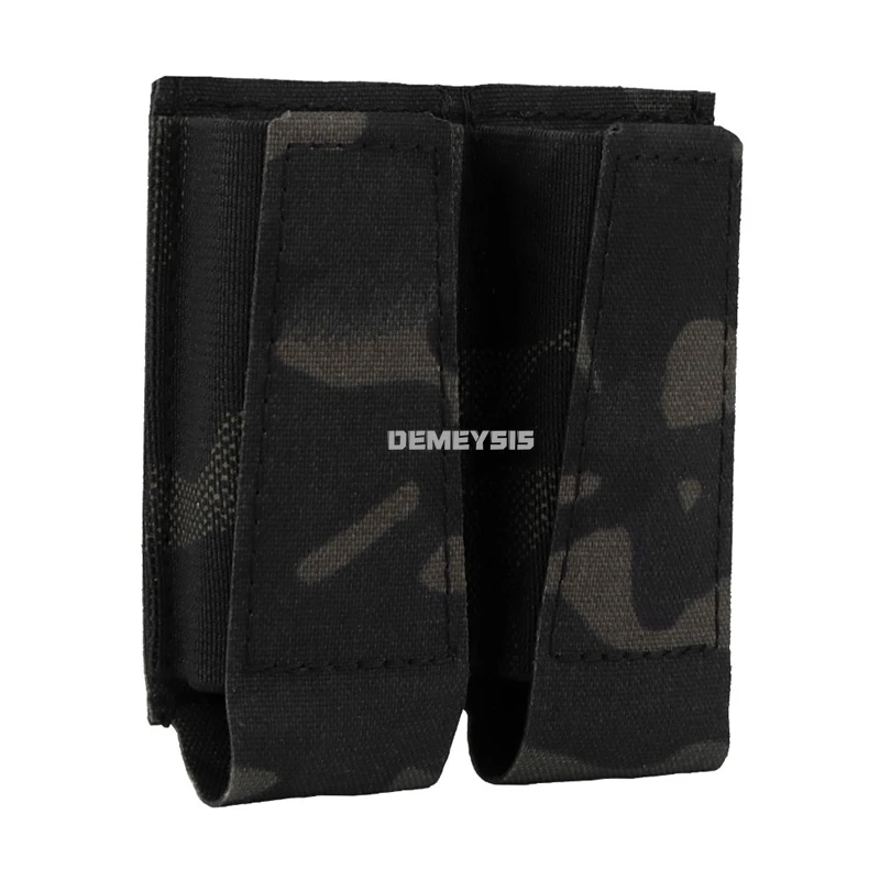 Portacargador doble pistola 9mm MOLLE táctico extracción rápida - imagen 2