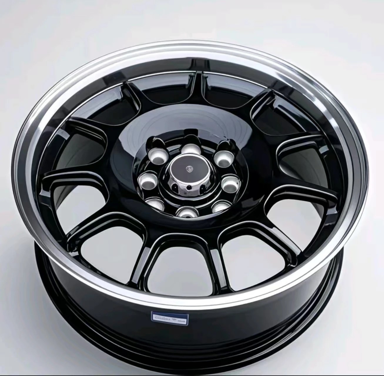 Picture 3: 15 Inch 4x100 4x114.3 ET35 Flow Formed Alloy Rims Deep Dish Compact Passenger Car Wheels