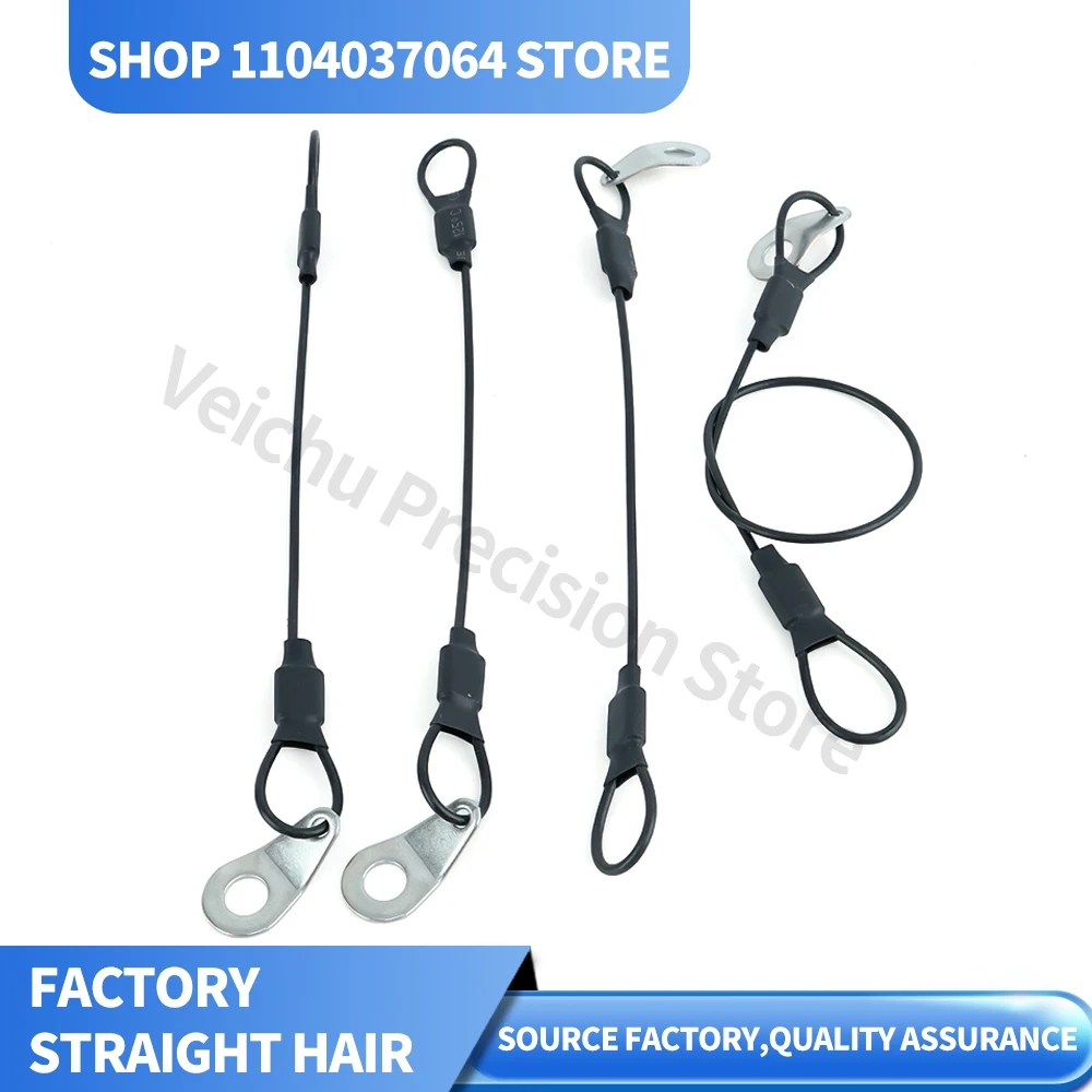 Kit de cable de seguridad y pasador de bloqueo, accesorios de aparejo de acero inoxidable para altavoces line array, pasador con cable de seguridad
