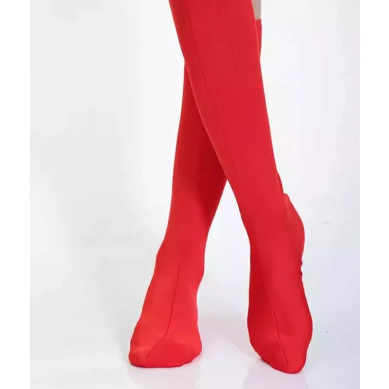 Customized Performance Dance Boots High Elasticity Ballet Latin Belly Dance Costume Accessories Socks