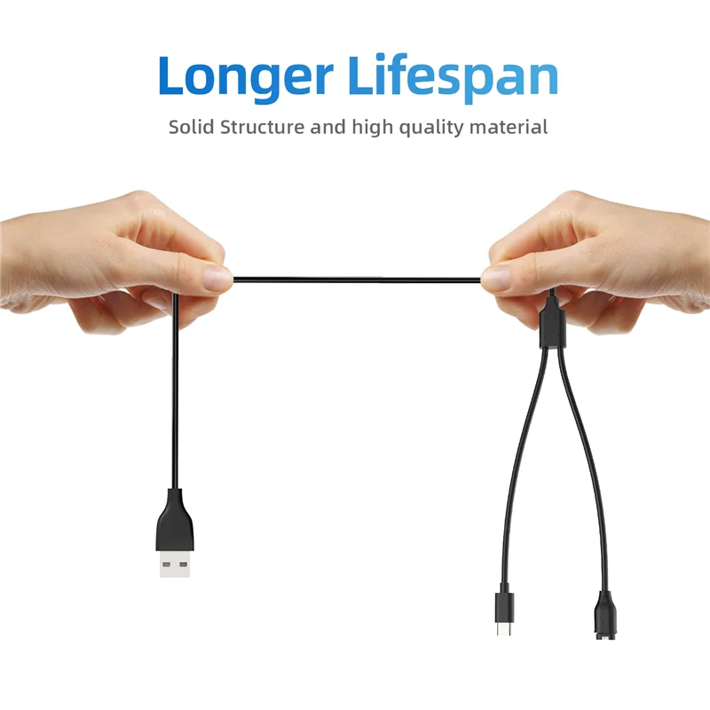 Pièces de câble de chargement de téléphone portable pour Garmin Fenix5 5X 5S 6 6X 7S, chargeur Vivosport