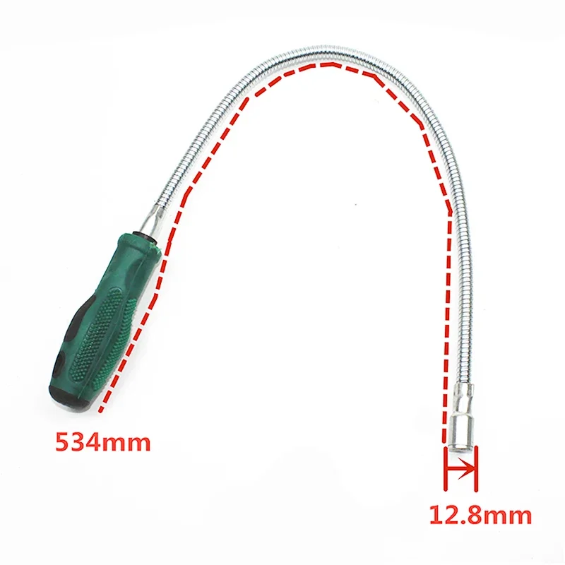 Outil télescopique magnétique 514-up, flexible, longue portée, ressort magnétique, pince, doigts, griffes pour ordures, ramassage, extension de bras