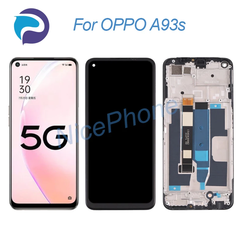 

for OPPO A93s LCD Screen + Touch Digitizer Display 2400*1080 PFGM00 A93s LCD Screen Display