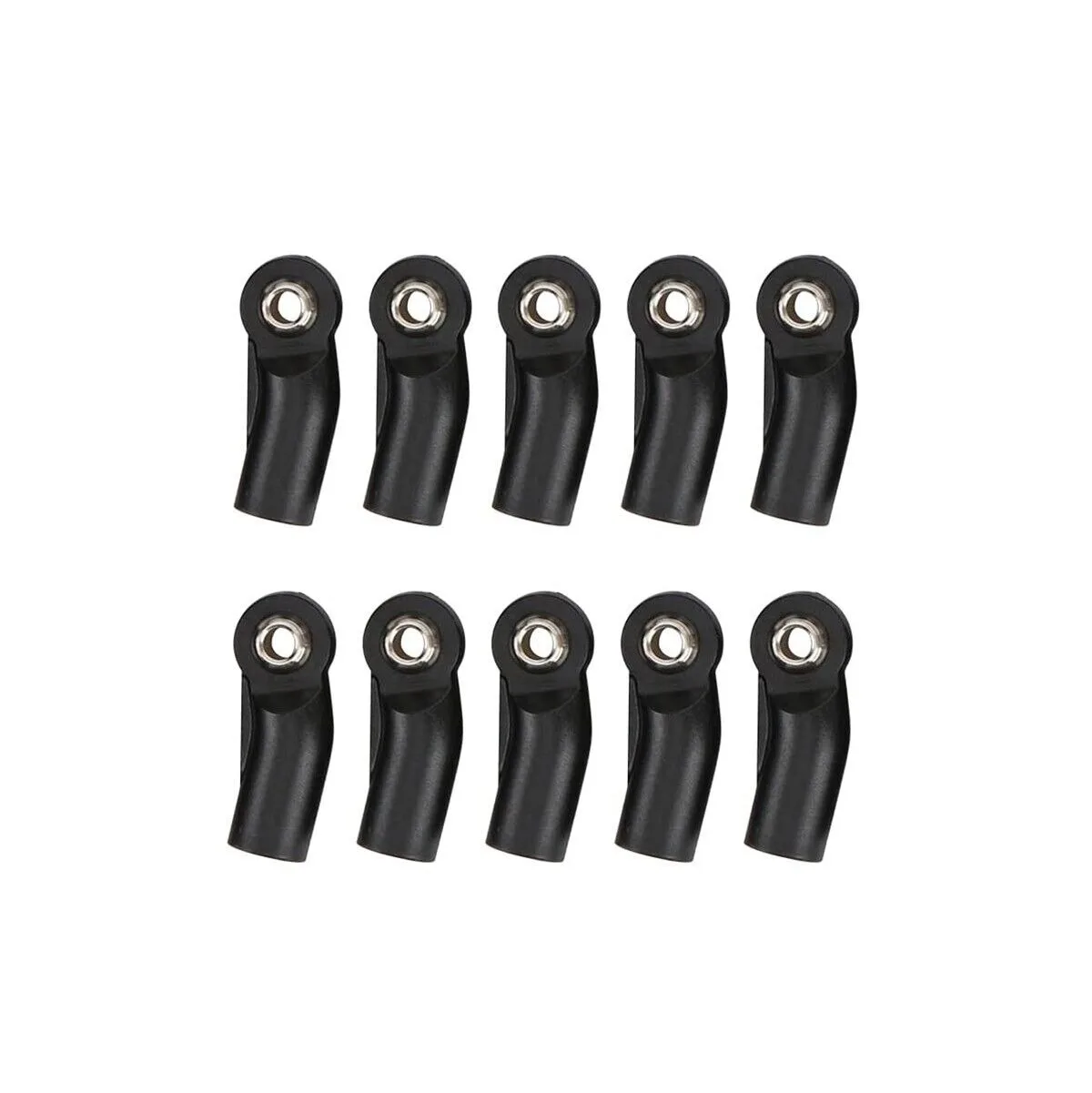 LCX Racing 1/10 RC Crawler Nylon Link Rod Ends Set 10pcs M4 Upgrades Akcesoria do Traxxas TRX4 TRX6 Axial SCX10 II III PRO