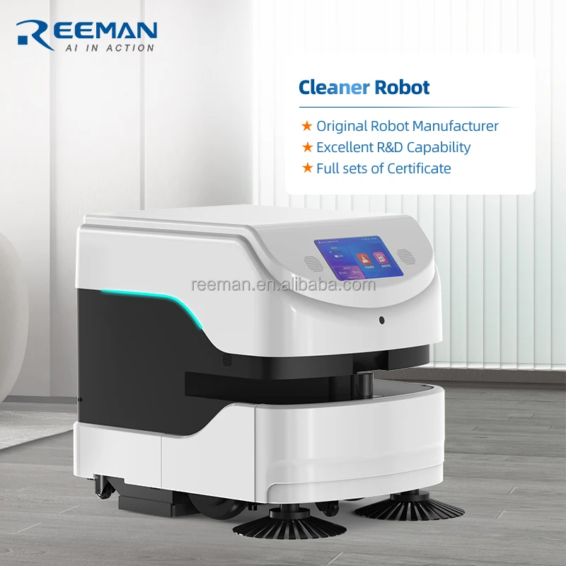 Reeman Source Manufacturers Agent XE-Robot balayeuse de sol, machine à laver les livres, nettoyage automatique