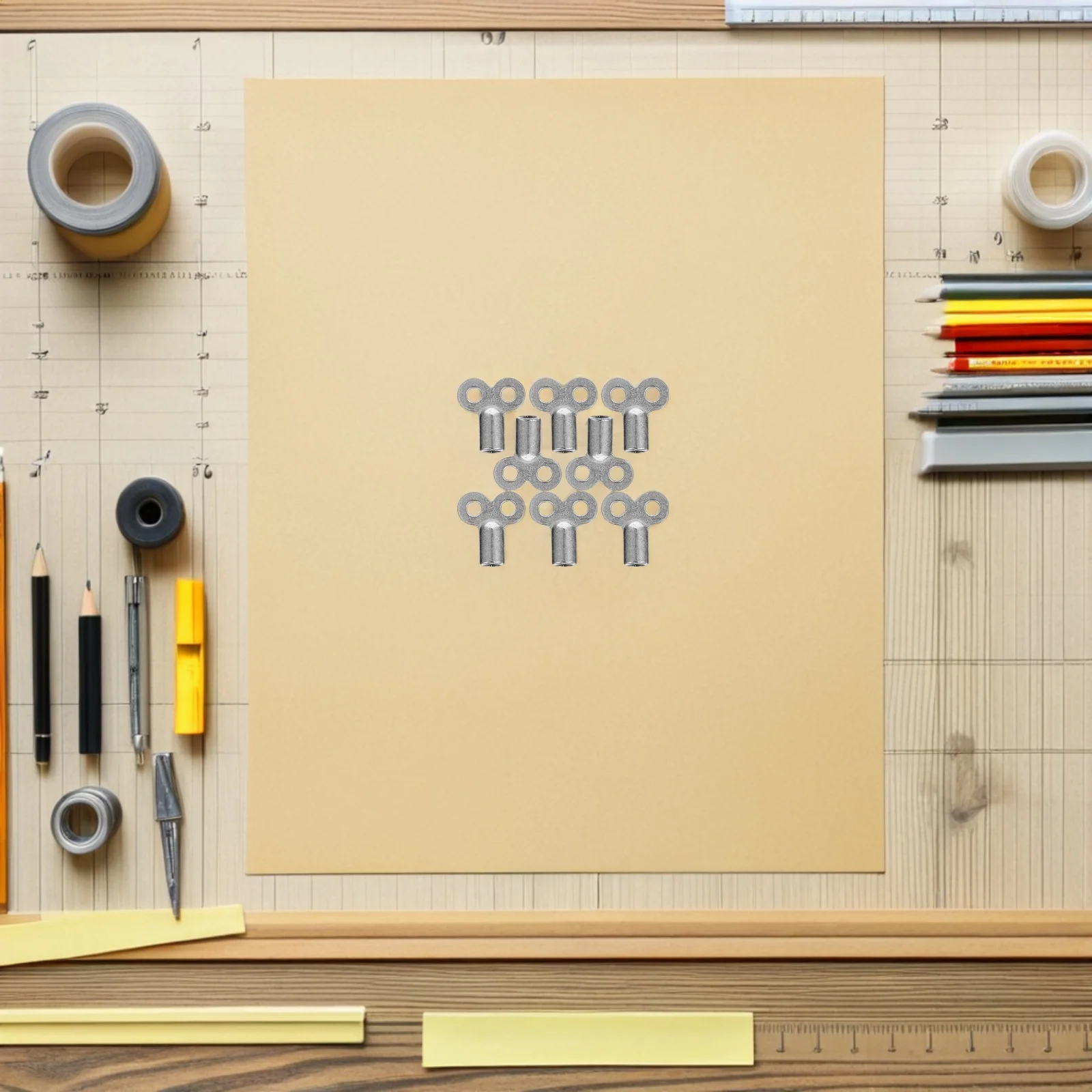 

8Pcs Lightweight Radiator Keys Sturdy Bleeding Valve Tools with Square Hole Key,square Radiator Keys,plumbing Bleeding Key,