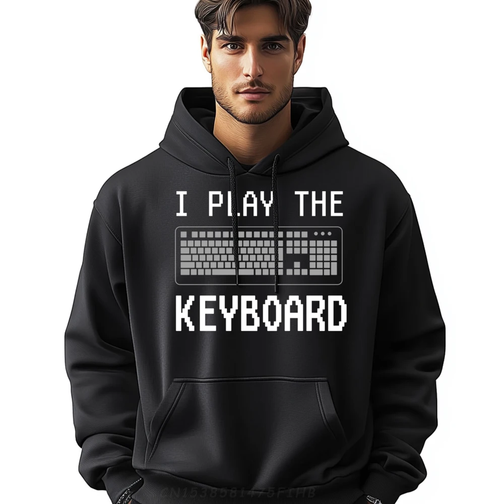 

I Play The Keyboard Funny Programmer Computer Tech Graphic Tees Men Long Sleeve Tee Mother's Day