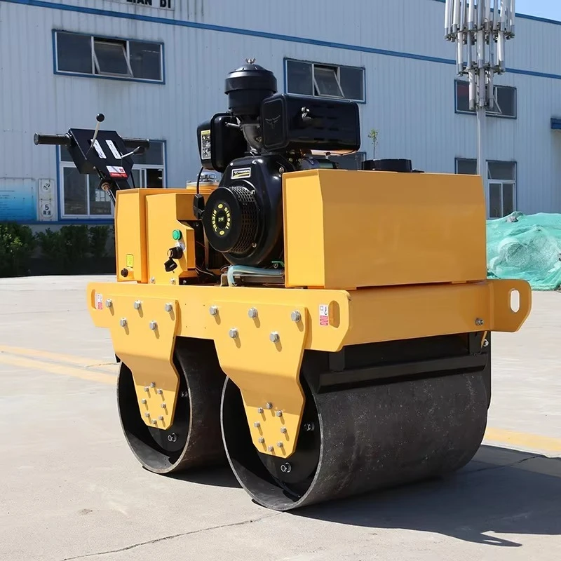 เครื่องบดอัดดินแบบเดินตาม ลูกกลิ้งคู่ รุ่น FYL-S600