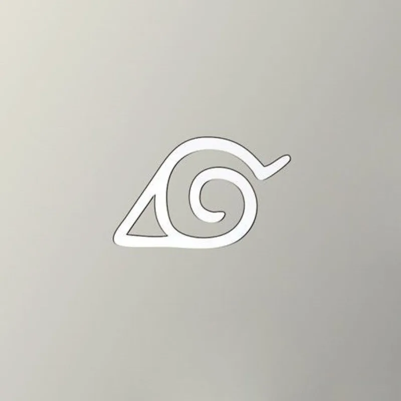 Naruto Uzumaki und Naruto Uchiha Sasuke Anime periphere kreative Persönlichkeit Cartoon DIY Computer Metall dekorative Aufkleber