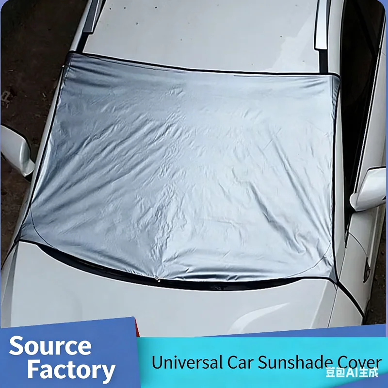 

Carforsnow cover, front gear, sun protection and heat insulation cloth, front windshield anti-freeze cover, summer car exterior