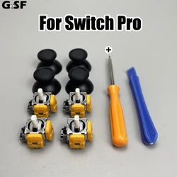 GSF 1set Replacement Hall Effect 3D Analog Joystick for Switch Pro for ns pro Controller Thumbstick Repair Parts Accessory