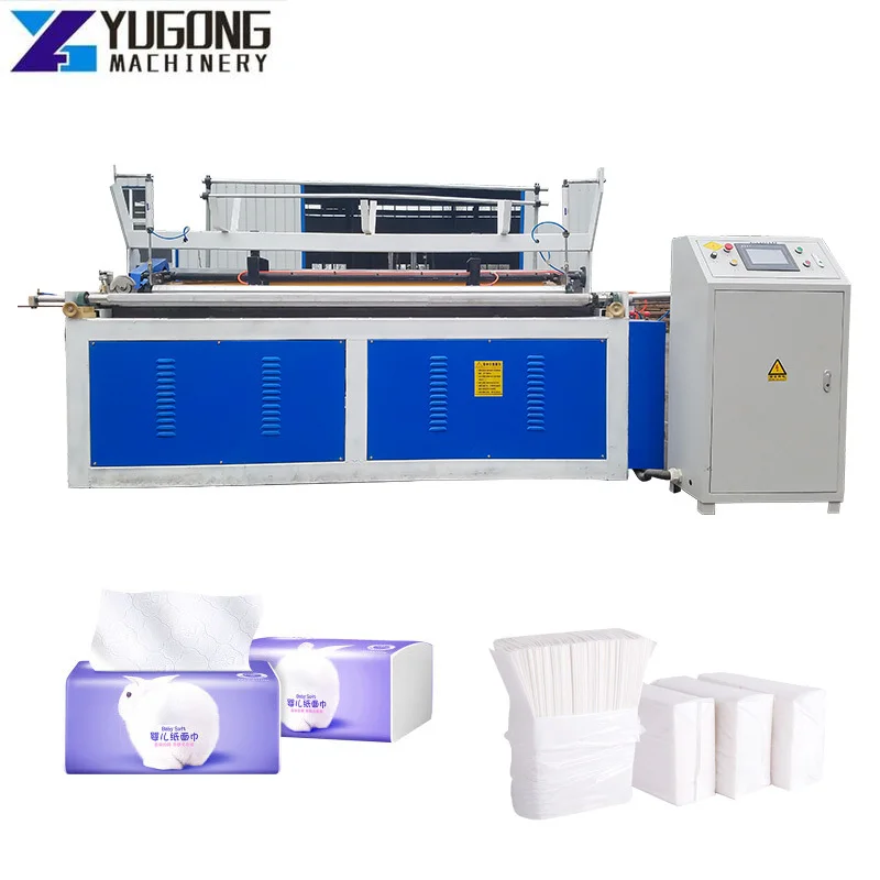 Tissue Production Line Paper Making Machine Napkin Machine Facial Tissue Making Machine Napkin Tissue Paper Auto Packing Machine