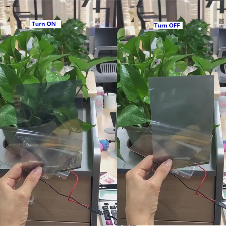 Switchable Glass Electronic Privacy Self-adhesive Pdlc Smart Film for Glass