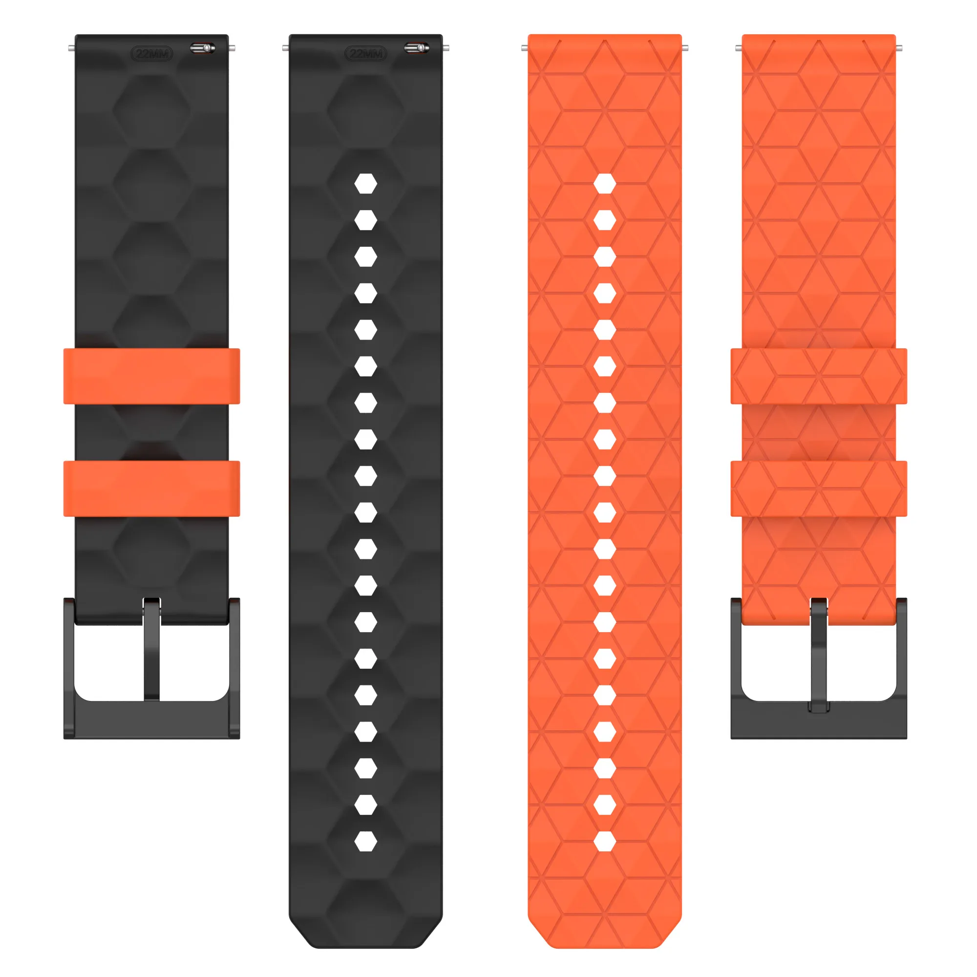 22mm 20mm Silicone Strap for Huawei Watch GT5 Pro 46mm/GT5 4 Pro 3 2 2e Wristband for Amazfit GTR 4 3/Samsung Watch 7 6 5 4 Belt