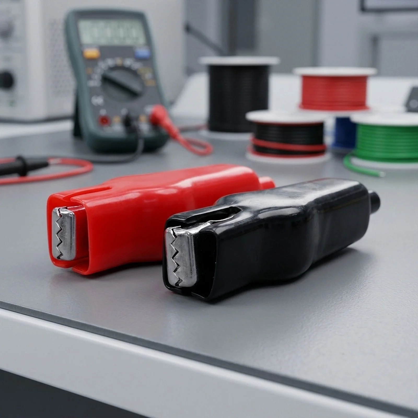 for alligator Clip For Electrical for alligator Clips with 20A Max Current for ideal for Voltage Testing and Circuit Connection