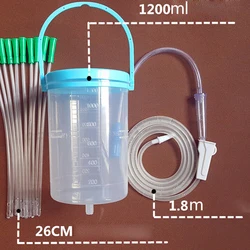 Household Enema Bowel Barrel Enema Bag Device Gesen Coffee Intestine Bowel Hydrotherapy Device With 10 Tube Hygiene Product