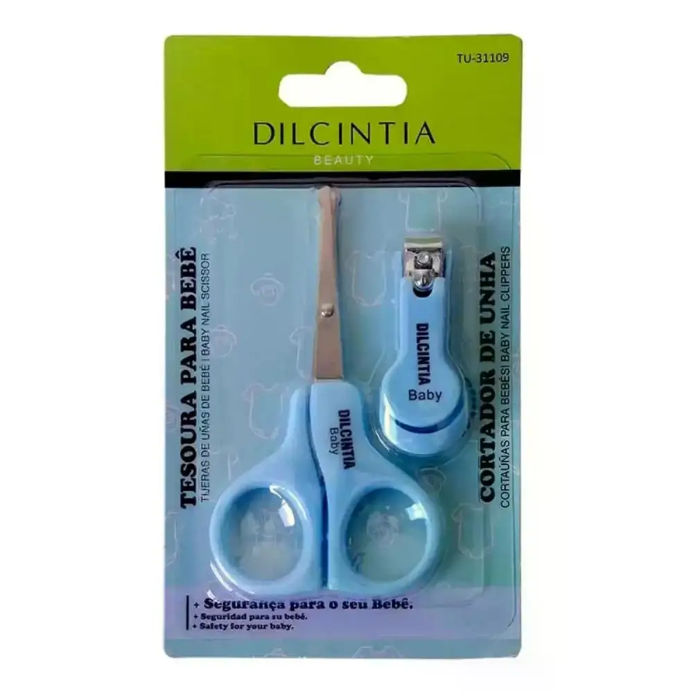 Scissors C/Cutter Baby Blue Dilcintia