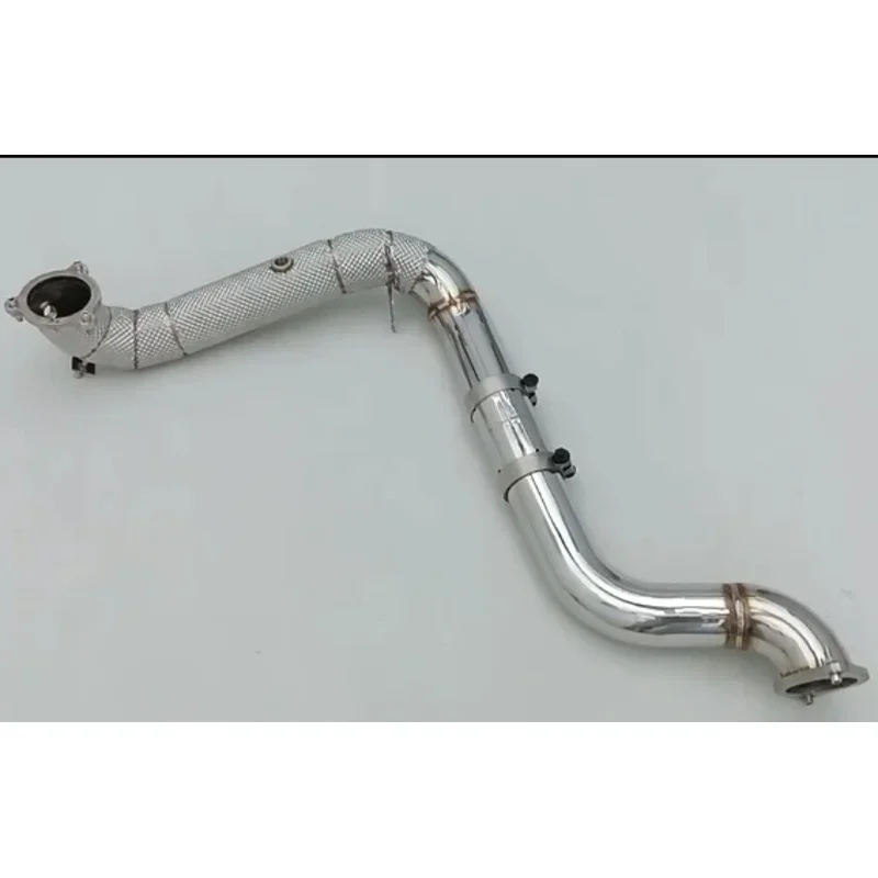 Section High flow Pipes branch downpipe Exhaust Pipe with For A35 W177 2.0T