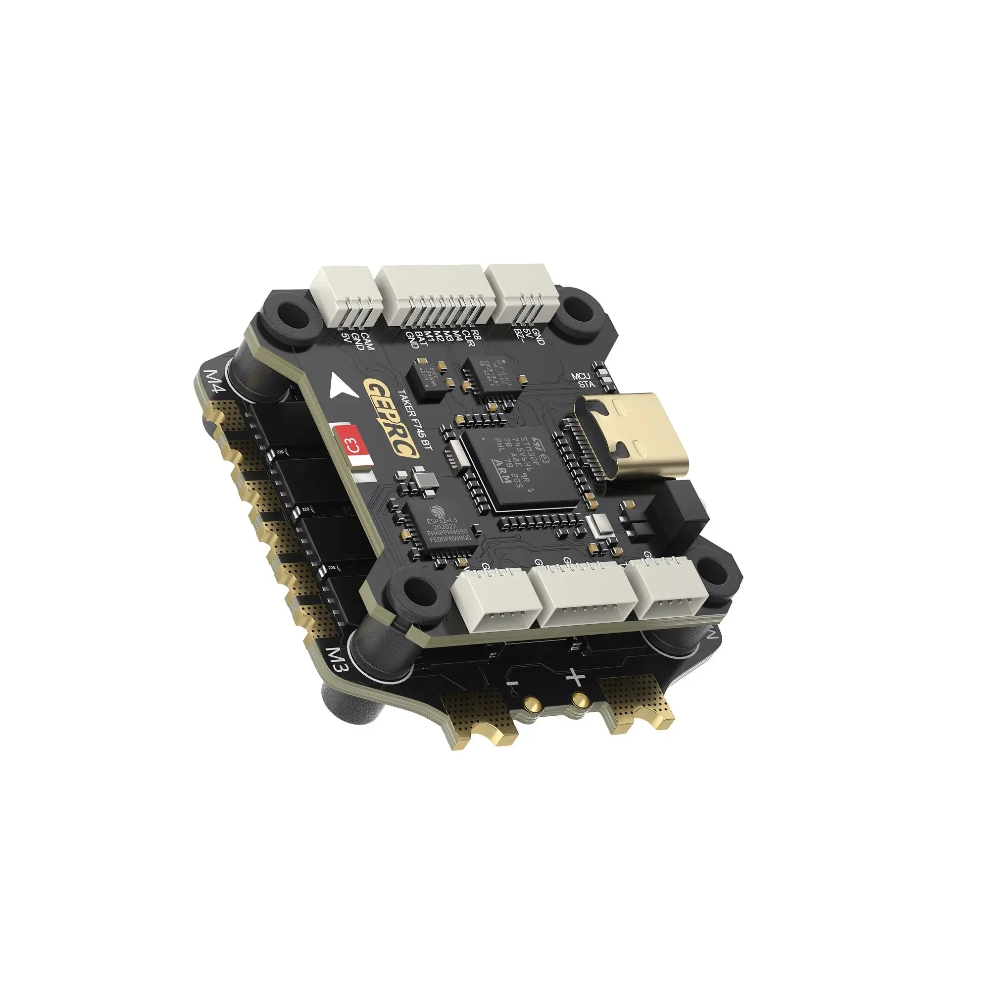 

GEPRC TAKER F745 BT 8Bit 60A STACK 3-6S LiPo 30.5X30.5mm