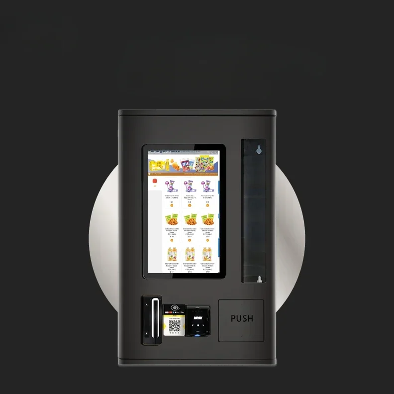 Small Vending Machine Smart Snacks And Drinks Combo