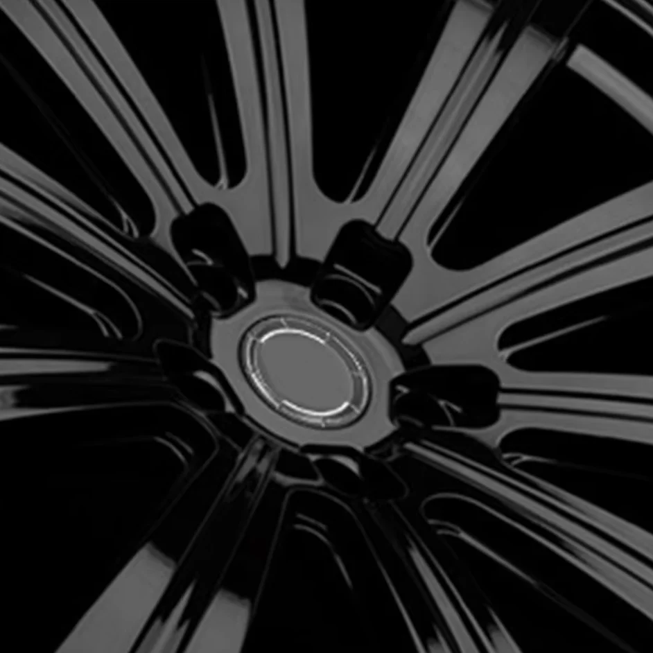 Borui Forged Wheels Made in China Aluminum Alloy Wheel 18-24inches Lightweight High Strength Forged Wheel Hub