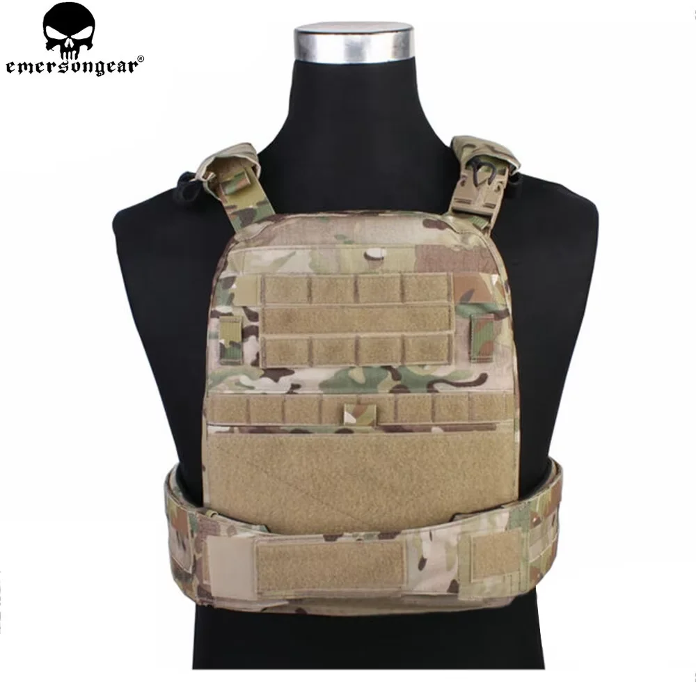 EMERSONGEAR AVS Adaptive Vest Heavy Version Civilian Hungting Vest Protective Tactical Duty AVS Vest US Multi-camo EM7397