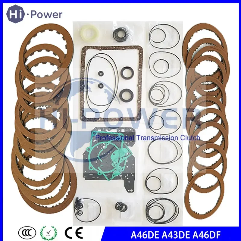 

A46DE A43DE A46DF Automatic Transmission Clutch Overhaul Kit Friction Plate For Toyota Disc Oil Seal Repair Kit 03-72LE