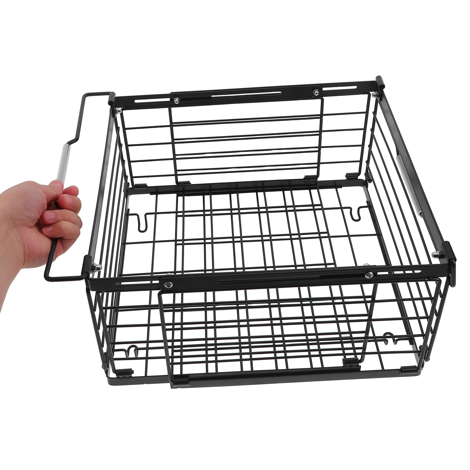 

Refrigerated Storage Basket Wire Freezer Baskets Hanging Organiser Iron for Organizing