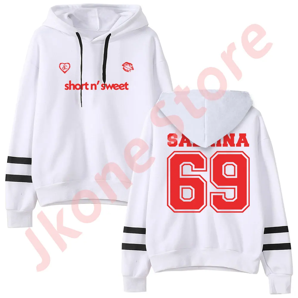 Sabrina Carpenter 69 Logo Merch Pullovers Unisex Fashion Pocketless Parallel Bars Sleeve Streetwear Sweatshirts