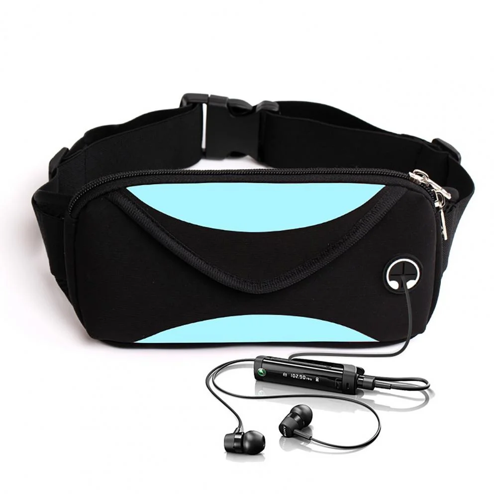 

Useful Waist Pack Key Holder Men Fanny Pack Fitness Belts Convenient Smooth Hollow Out Folding Belt Waist Pouch