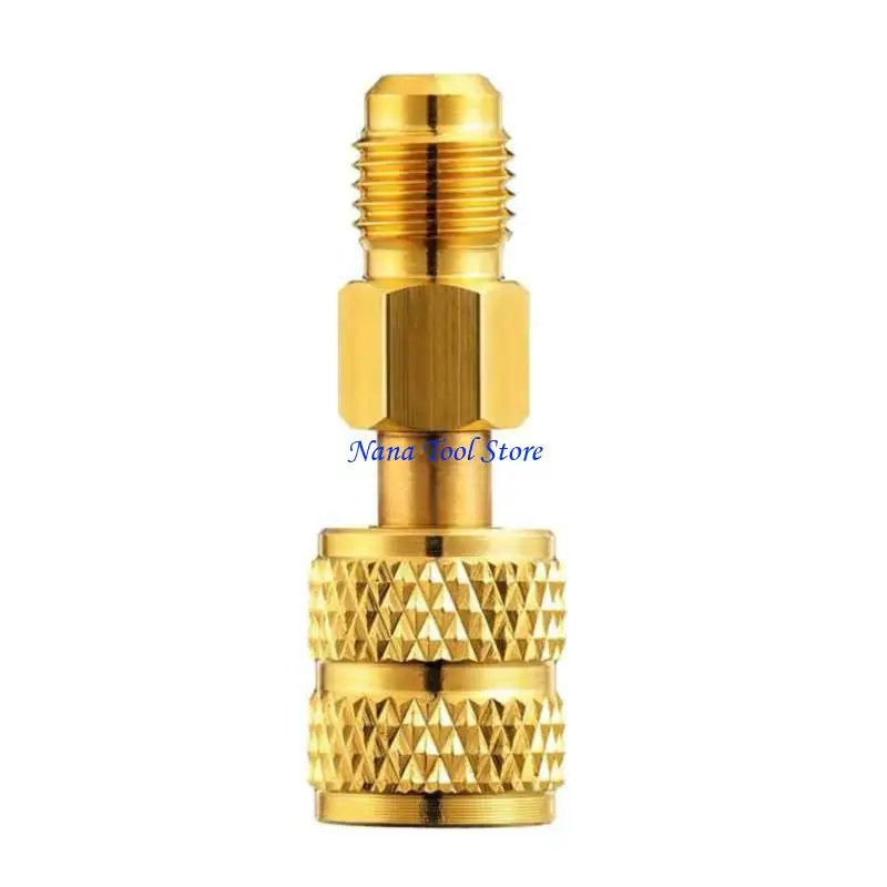 

31GJ 45/90/180 Degree R410A Adapter 5/16inch SAE Female to 1/4inch SAE Male