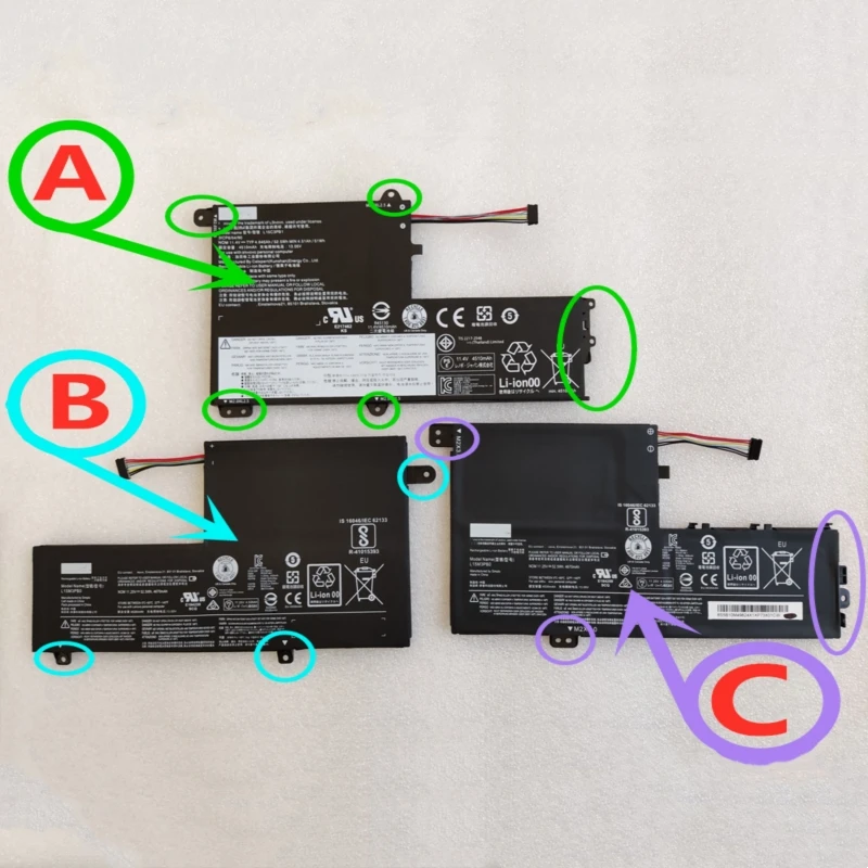 L15C3PB1 Battery For Lenovo Yoga 510 520 Flex4 1470 1480 1570 1580 IdeaPad 320S 330S 14IKB 14ISk 14IKS 14AST 15IKB 15ARR 80X4